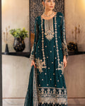 LALA Afsaneh Insha · 3 Piece Unstitched Chiffon