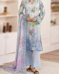 Meer D-03 · 3 Piece Unstitched Lawn