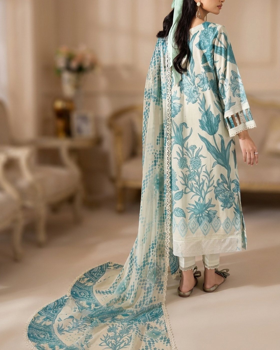 Nureh Signature Prints SP-143 · 3 Piece Unstitched Lawn