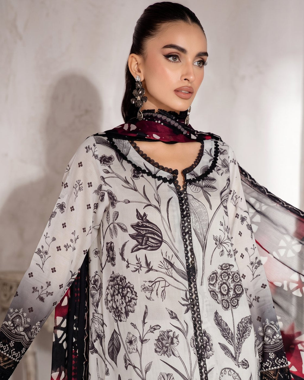 Nureh Signature Prints SP-144 · 3 Piece Unstitched Lawn