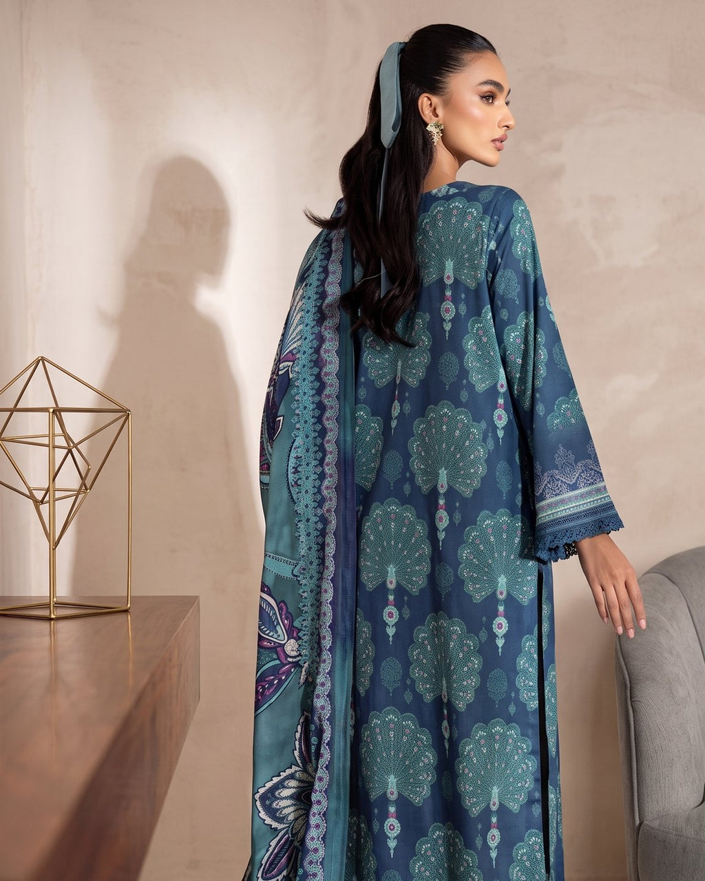 Nureh Signature Prints SP-145 · 3 Piece Unstitched Lawn