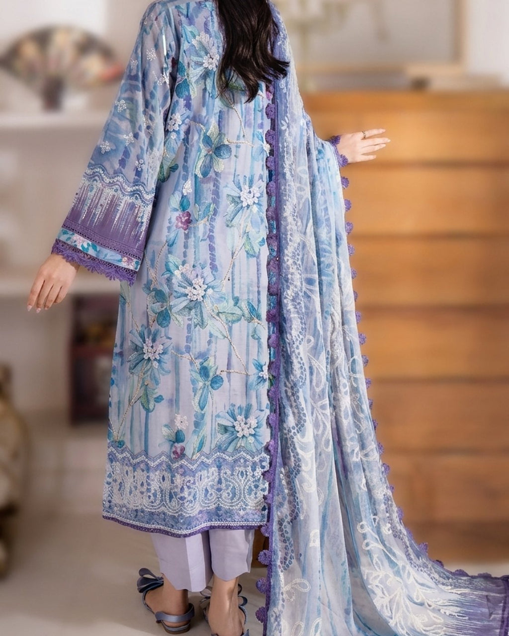 Nureh Signature Prints SP-146 · 3 Piece Unstitched Lawn