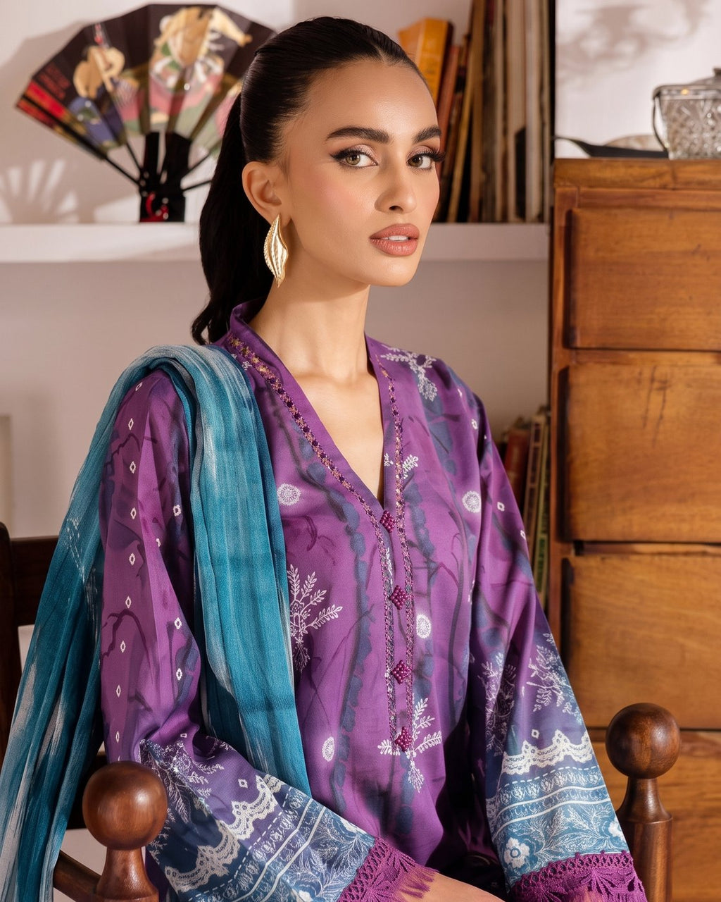 Nureh Signature Prints SP-149 · 3 Piece Unstitched Lawn