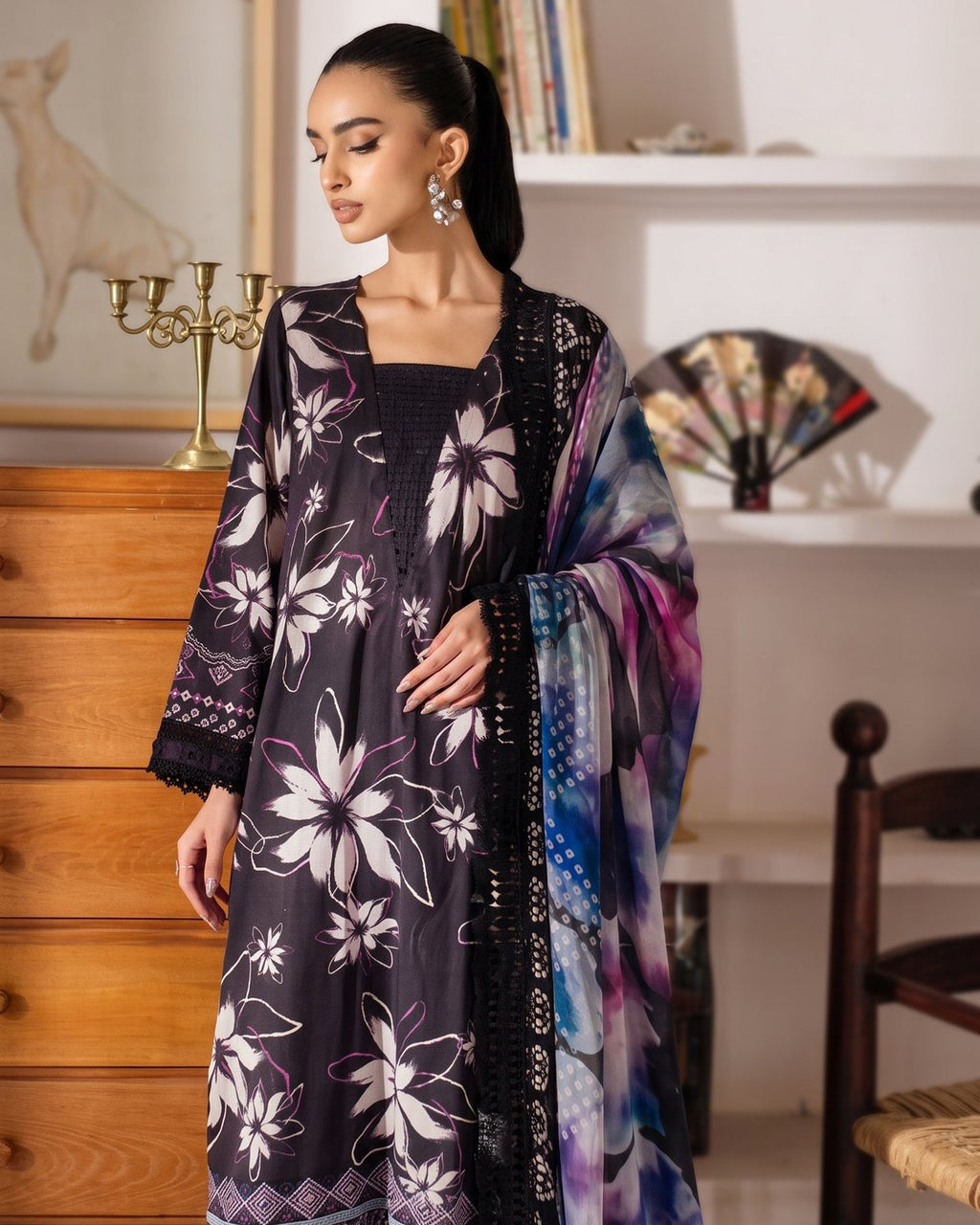 Nureh Signature Prints SP-150 · 3 Piece Unstitched Lawn
