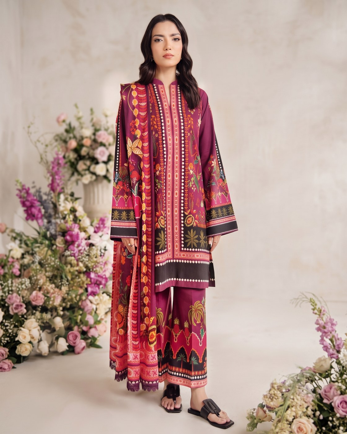 Rajbari Amal 03 · 3 Piece Unstitched Lawn