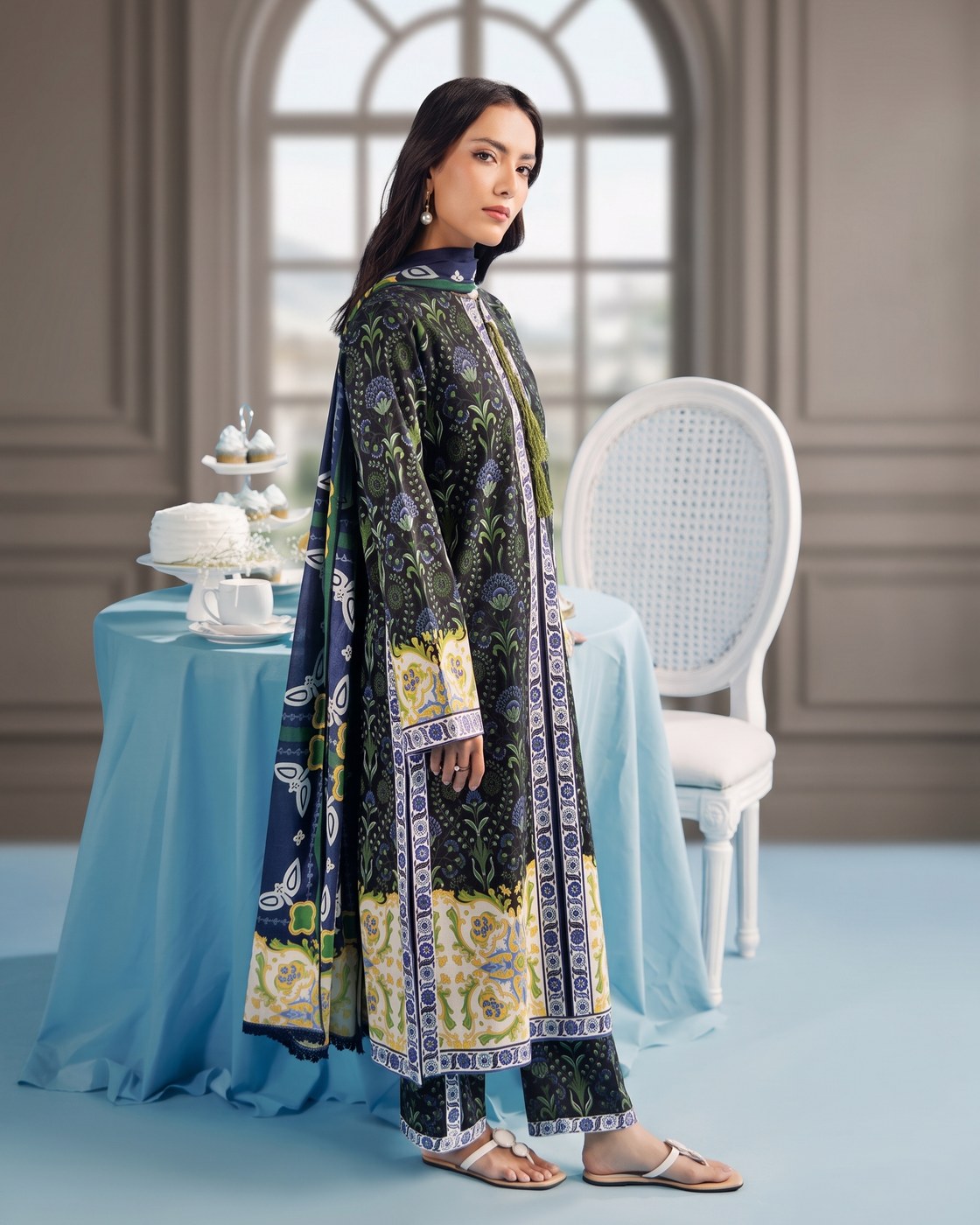 Rajbari Amal 09 · 3 Piece Unstitched Lawn