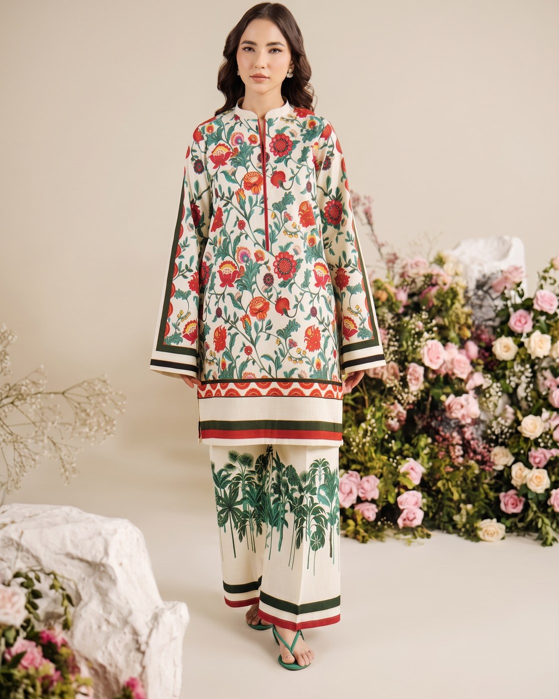 Rajbari Amal 13 · 2 Piece Unstitched Lawn