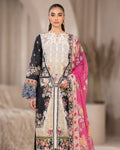 RajBari Schiffli Printkari 12 · 3 Piece Unstitched Lawn