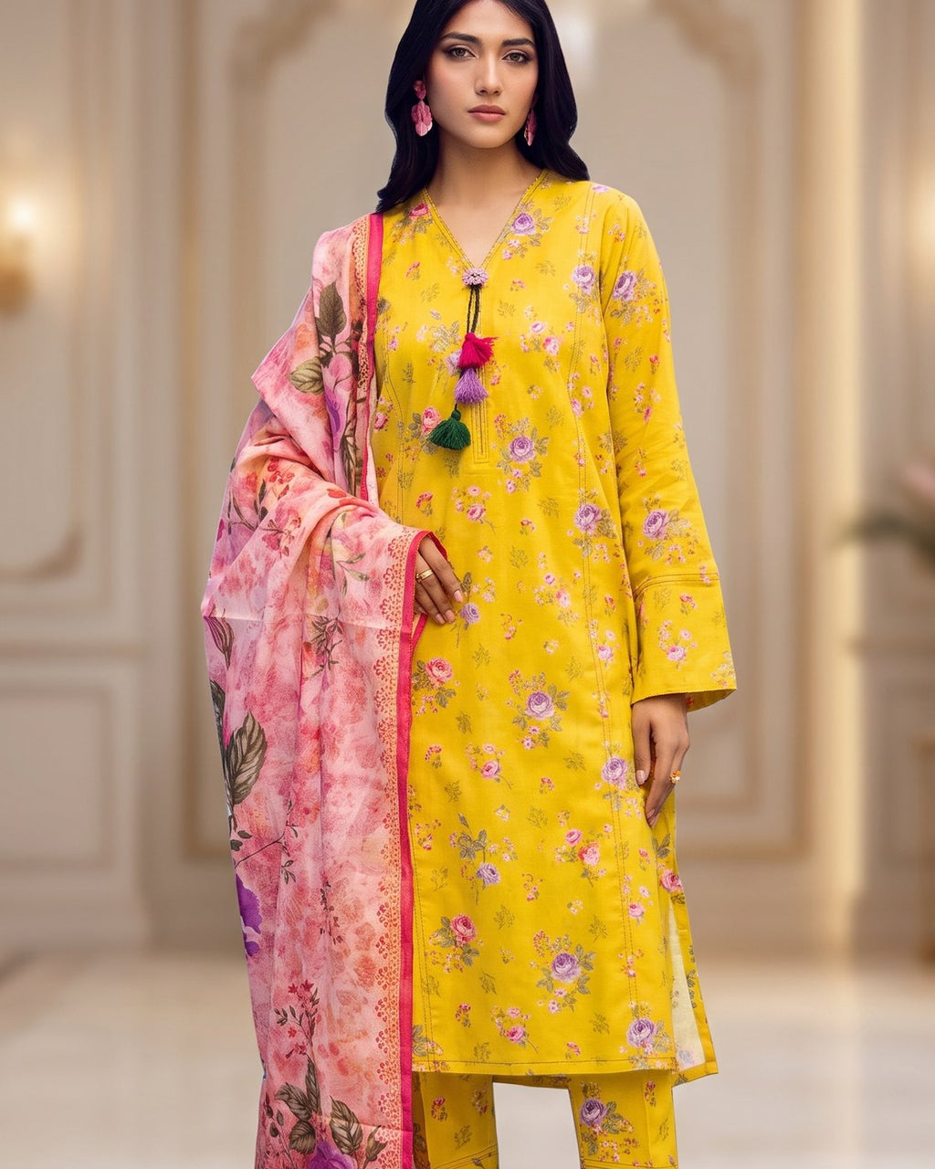 Regalia Salina Separates 01 · 3 Piece Unstitched Lawn