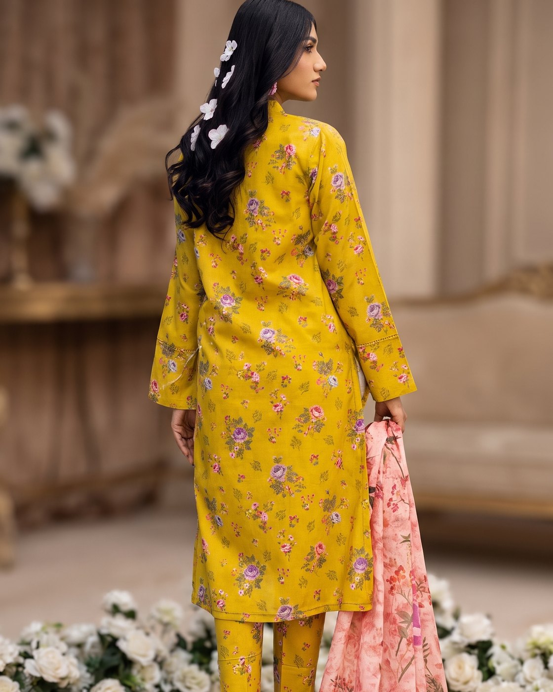 Regalia Salina Separates 01 · 3 Piece Unstitched Lawn
