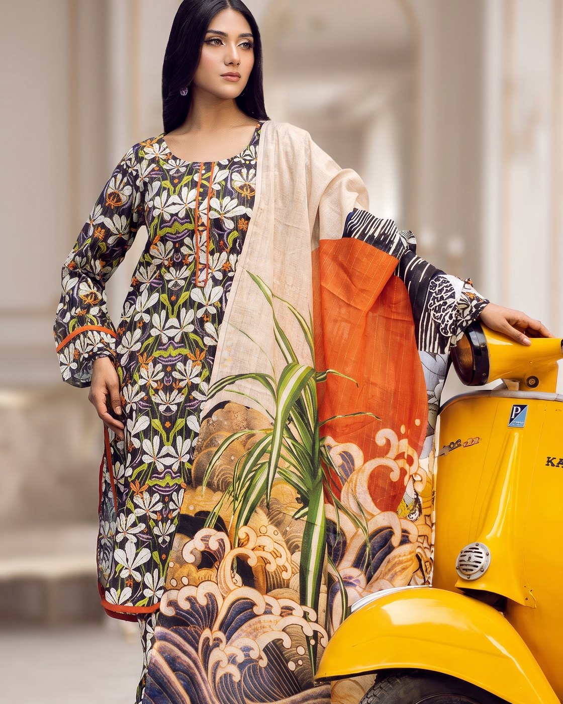 Regalia Salina Separates 04 · 3 Piece Unstitched Lawn
