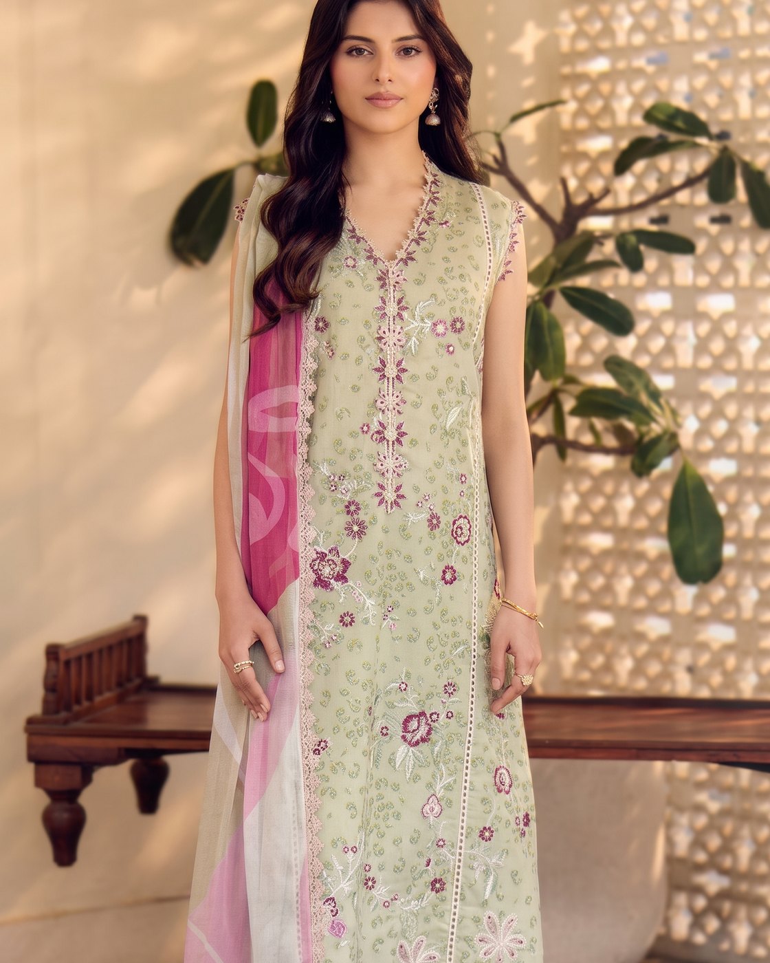 Roheenaz Aashiyana Amara · 3 Piece Unstitched Lawn